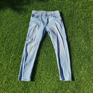 Levi's Men's Light Blue Skinny Jeans